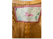 Vintage Char Leather Halter Top Vest